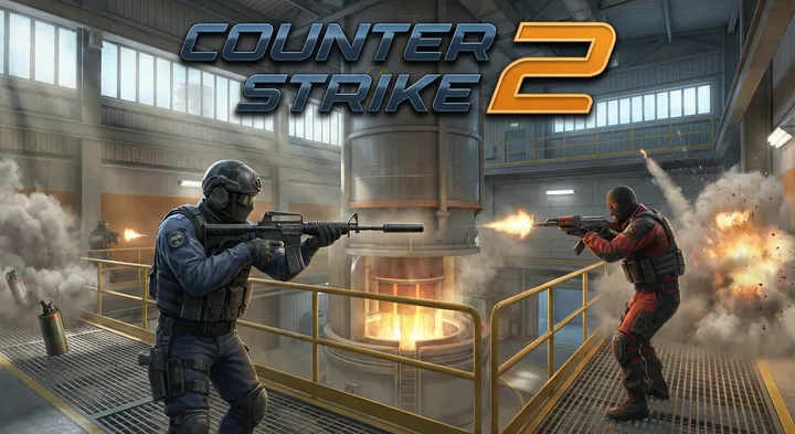 Counter-Strike tactical game artwork